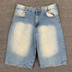 Vintage Starbury Jean Shorts Mens 34 Baggy Loose Distressed Jorts Skate Y2K